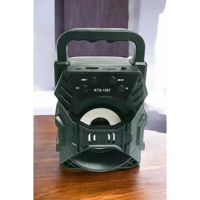 BUĞZ Taşınabilir Bluetooth Hoparlör Led Işıklı Uzun Pil Ömrü