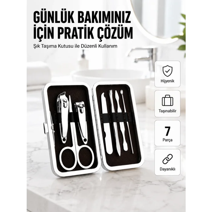 BUĞZ Taşınabilir Çantalı Çok Fonksiyonlu Bakım Seti