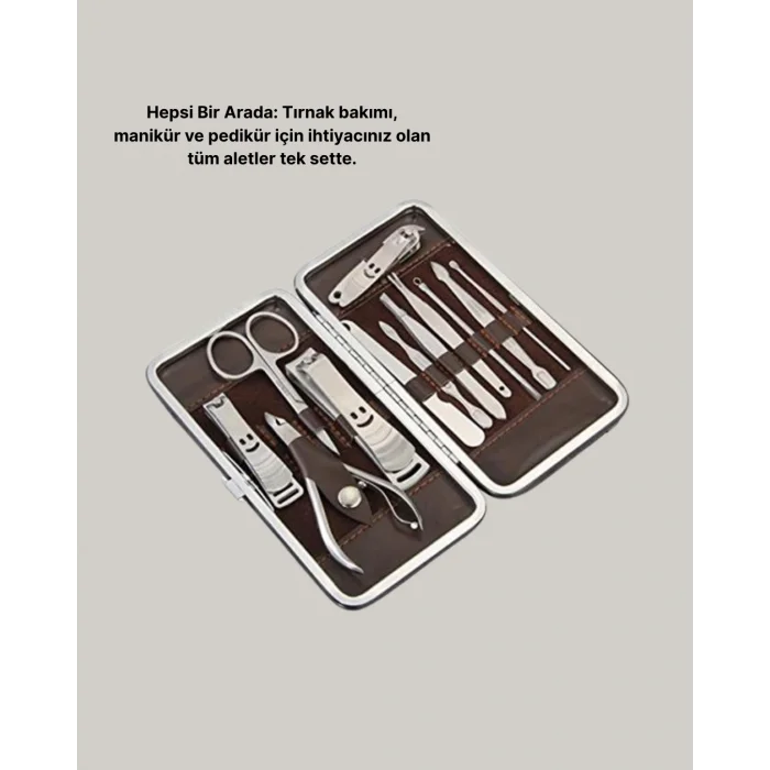 BUĞZ Taşınabilir Çok Fonksiyonlu Kişisel Bakım Seti El ve Ayak İçin - Lisinya