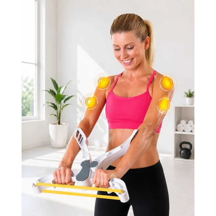 BUĞZ Taşınabilir Direnç Bantlı Ev Fitness Kol Güçlendirme Aleti