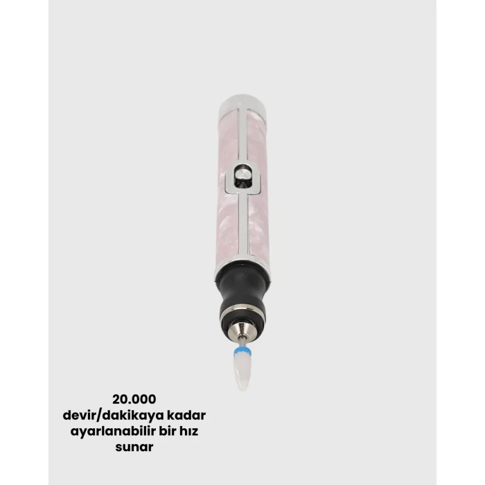 BUĞZ Taşınabilir Elektrikli Tırnak Törpüsü 500 mAh USB Şarjlı Manikür Cihazı - Lisinya