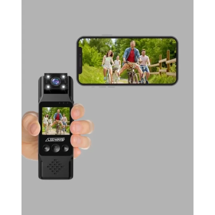  Taşınabilir Full HD Mini Kamera TFT Ekranlı