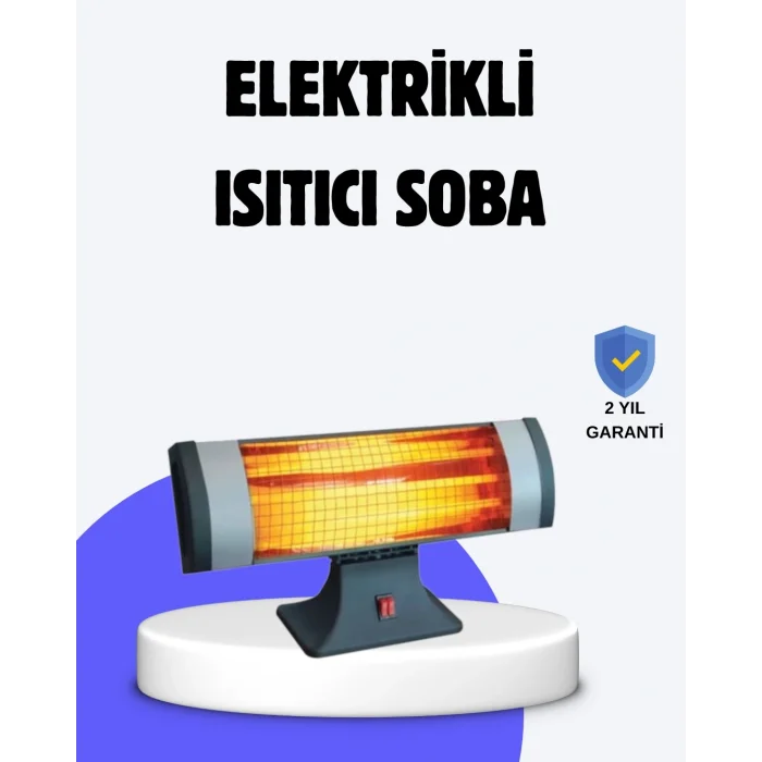 BUĞZ Taşınabilir Infrared Isıtıcı Aşırı Isınma Korumalı