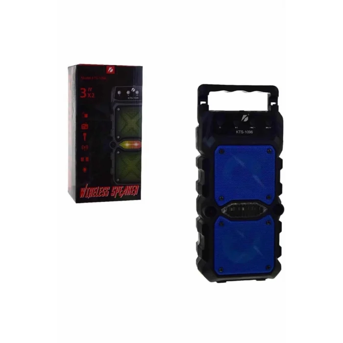  Taşınabilir Kablosuz Bluetooth Hoparlör Uzun Pil Ömrü Led Işıklı