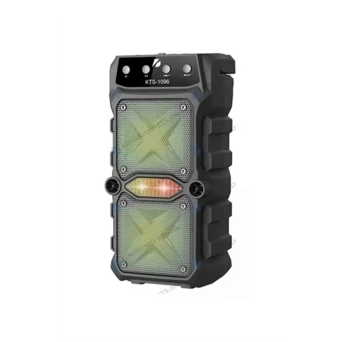 BUĞZ Taşınabilir Kablosuz Bluetooth Hoparlör Uzun Pil Ömrü Led Işıklı - BUĞZ