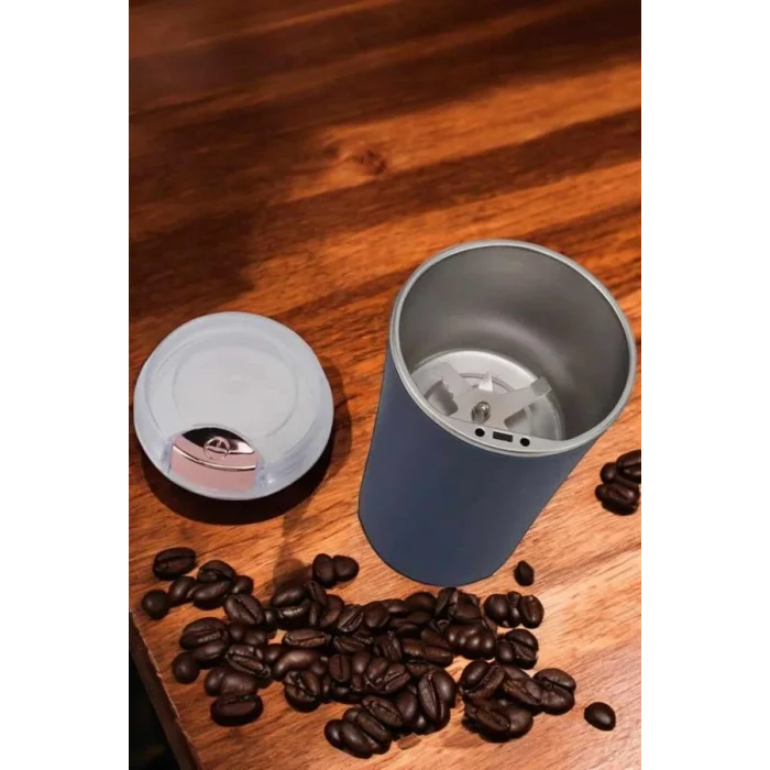 BUĞZ Taşınabilir Kahve & Baharat Öğütücü, Kolay Temizlenebilir ve Uzun Ömürlü Paslanmaz Çelik - Lisinya