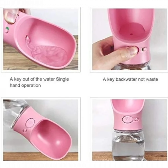  Taşınabilir Köpek Su Matarası