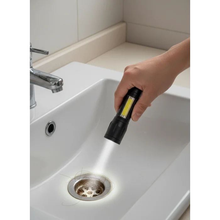 BUĞZ Taşınabilir LED El Feneri Su Geçirmez Kamp Yürüyüş Gece Kullanımı