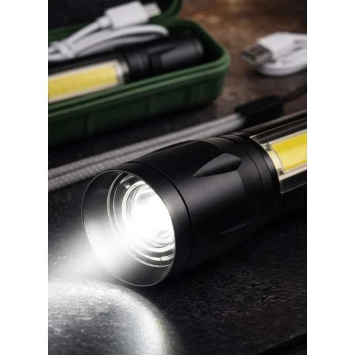 BUĞZ Taşınabilir LED El Feneri Su Geçirmez Kamp Yürüyüş Gece Kullanımı