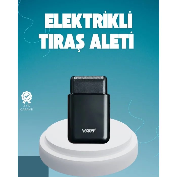  Taşınabilir Mini Elektrikli Tıraş Makinesi | Sessiz ve Güçlü Motor
