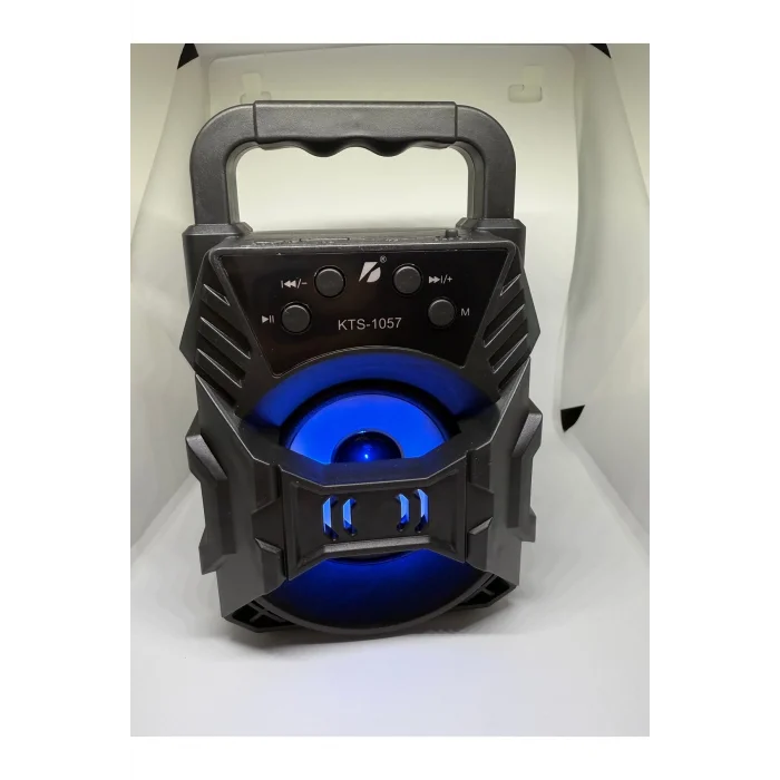 BUĞZ Taşınabilir mini ışıklı bluetooth bilgisayar hoparlörü turkuaz renk 2 yıl garantili