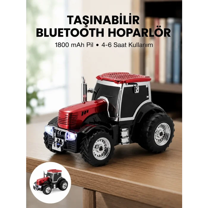BUĞZ Taşınabilir Nostaljik Araç Tasarımlı Bluetooth Hoparlör
