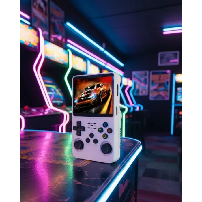 BUĞZ Taşınabilir Retro Oyun Konsolu Geniş Ekran ve Çoklu Emülatör Desteği