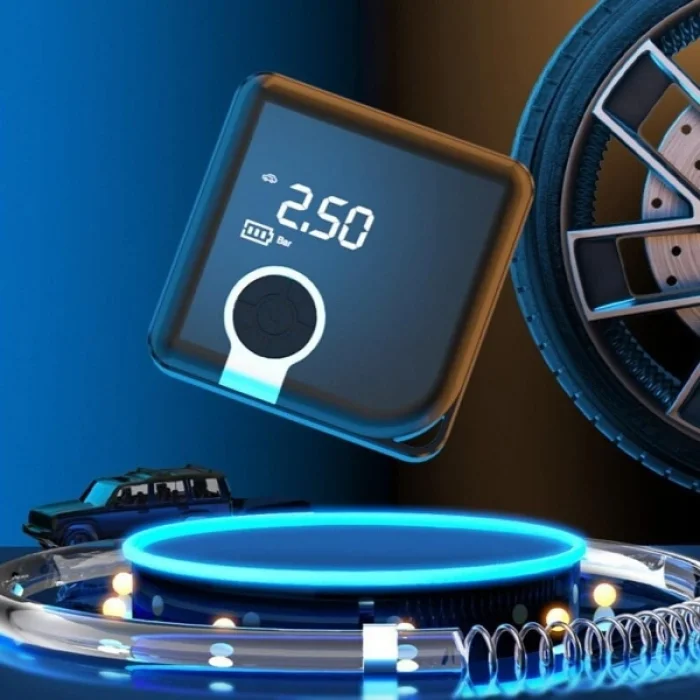 BUĞZ Taşınabilir Şarjlı Powerbank Hava Kompresörü