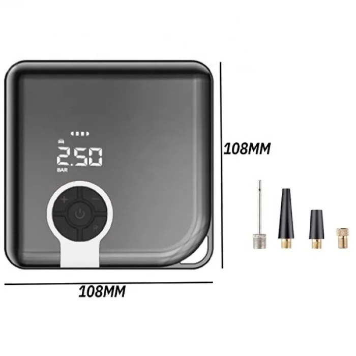 BUĞZ Taşınabilir Şarjlı Powerbank Hava Kompresörü