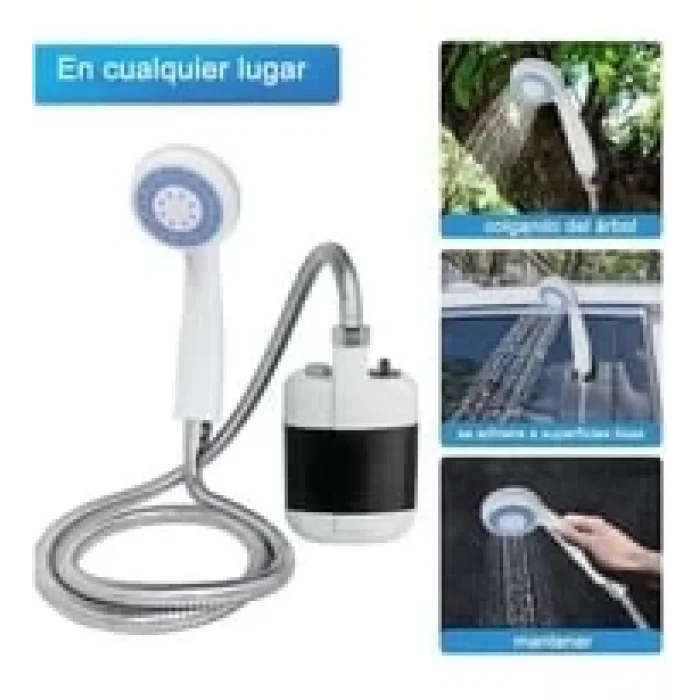 BUĞZ Taşınabilir Şarjlı Seyyar Duş Seti ( Pompa - Hortum - Duş Başlığı )