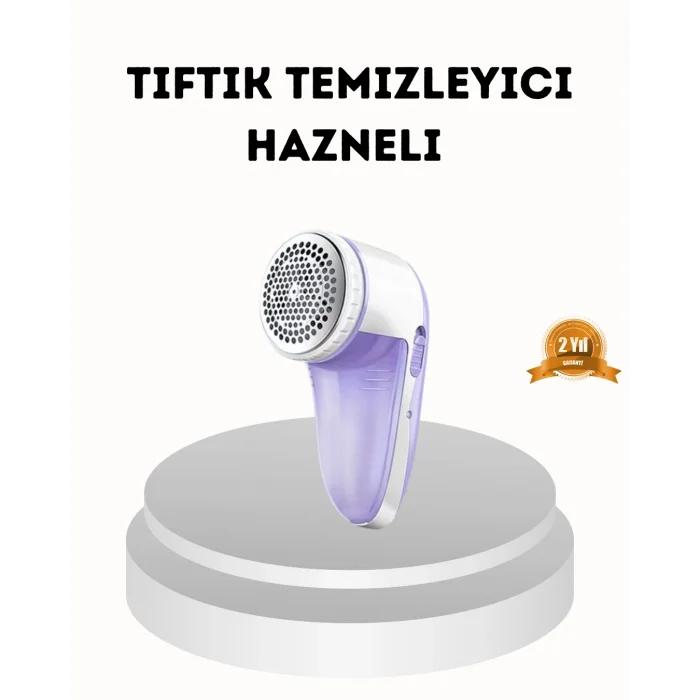 BUĞZ Taşınabilir Şarjlı Tiftik Toplayıcı – Çıkarılabilir Hazneli, Anti-Statik Fırçalı