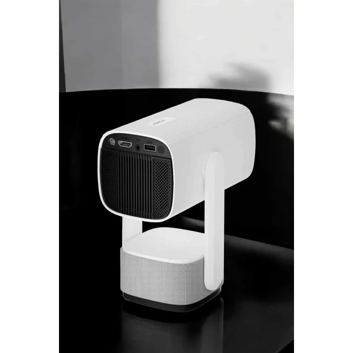 BUĞZ Taşınabilir Sinema Oyun Projektörü Akıllı Projeksiyon Android 11 - BUĞZ