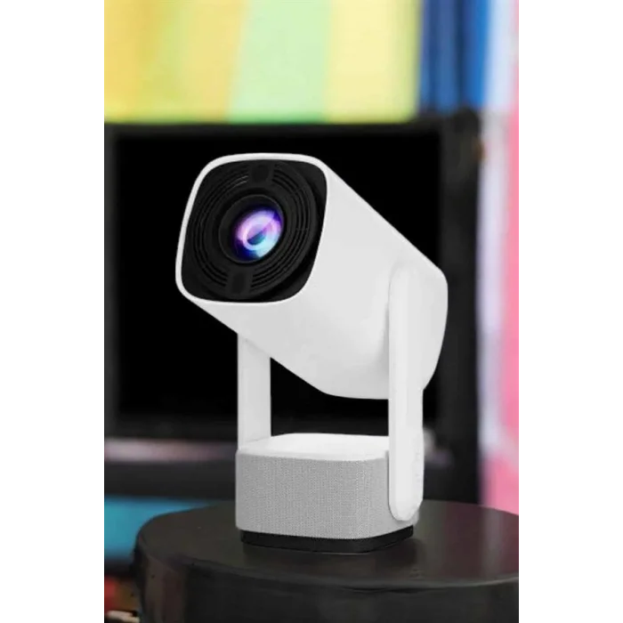 BUĞZ Taşınabilir Sinema Oyun Projektörü Akıllı Projeksiyon Android 11 - Lisinya