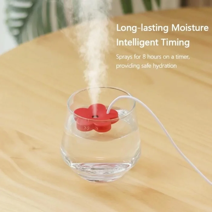  Taşınabilir Usb Şarjlı Mini Hava Nemlendirici Her Yerde Taze Ve Nemli Hava