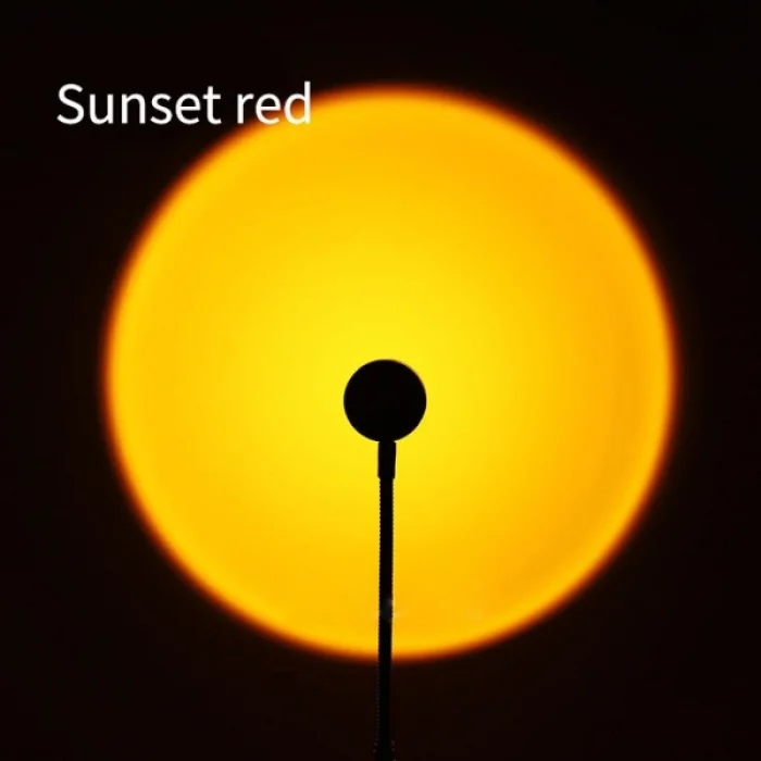 BUĞZ Taşınabilir USB Sunset Gün Batımı Ambiyans Işığı Lamba