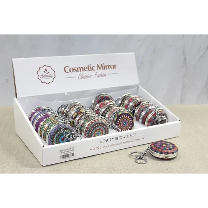 BUĞZ Taşlı El Aynası Anahtarlık Alk3769