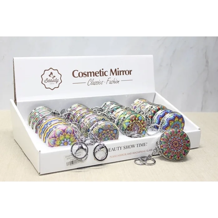 BUĞZ Taşlı El Aynası Anahtarlık Alk3771