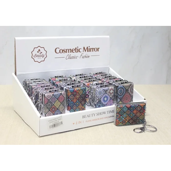 BUĞZ Taşlı El Aynası Anahtarlık Alk3774