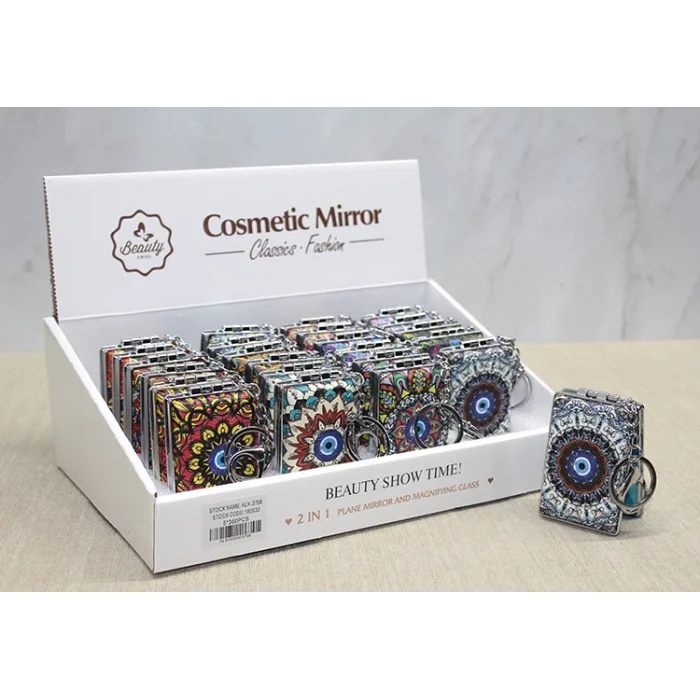 BUĞZ Taşlı El Aynası Anahtarlık Model 1