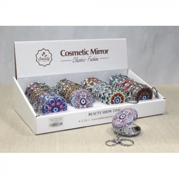  Taşlı El Aynası Anahtarlık Model 2