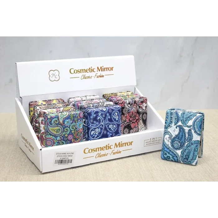 BUĞZ Taşlı El Aynası Dikdörtgen Kalın Alk3745