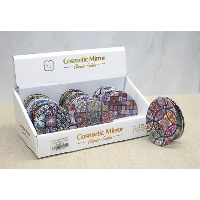 BUĞZ Taşlı El Aynası Oval İnce Model 1