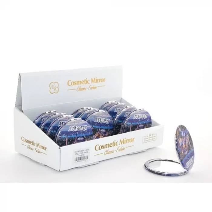  Taşlı İstanbul Tasarımı El Aynası İnce Model 11