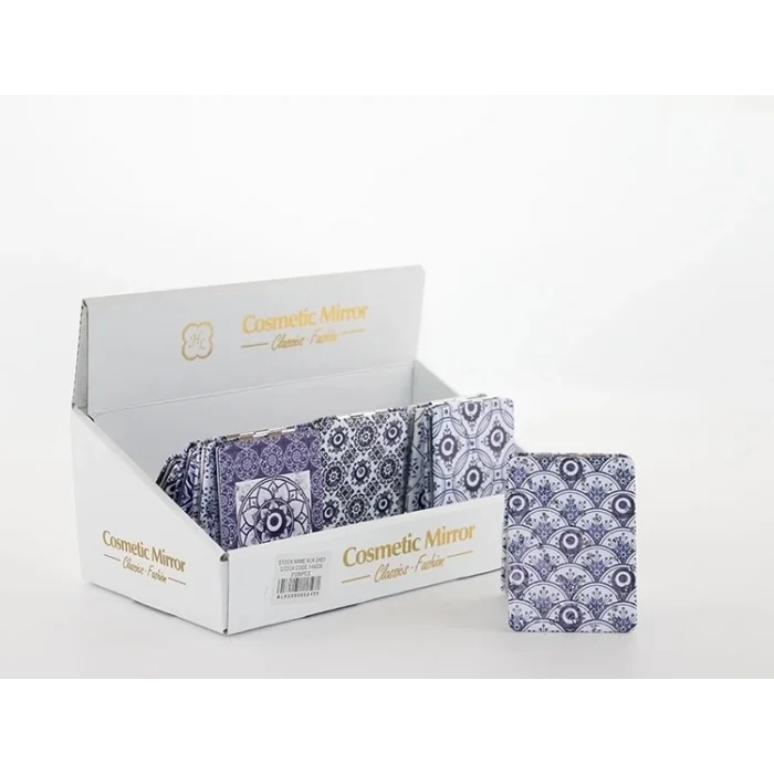 BUĞZ Taşlı Nazar Boncuklu El Aynası İnce Alk2499