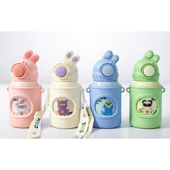 BUĞZ Tavşan Kulaklı 500 ml Paslanmaz Çelik Suluk