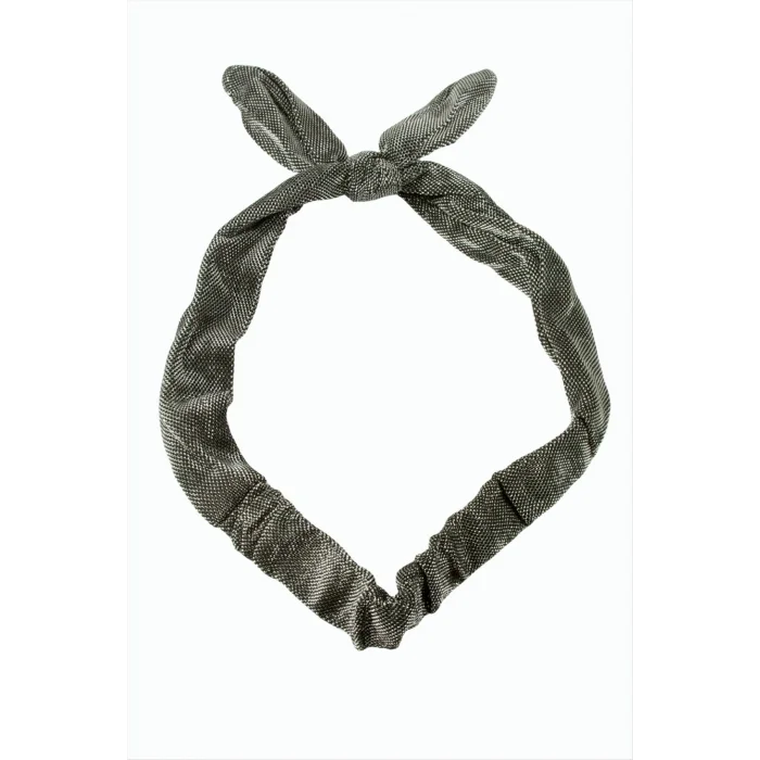 BUĞZ Tavşan Simli Lastikli Saç Bandı