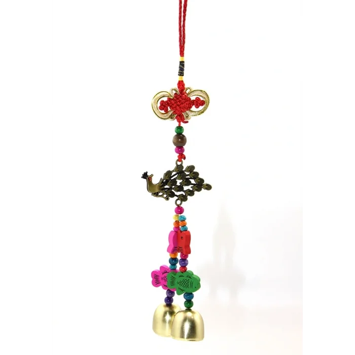 BUĞZ Tavuskuşu Renkli Rüzgar Çanı