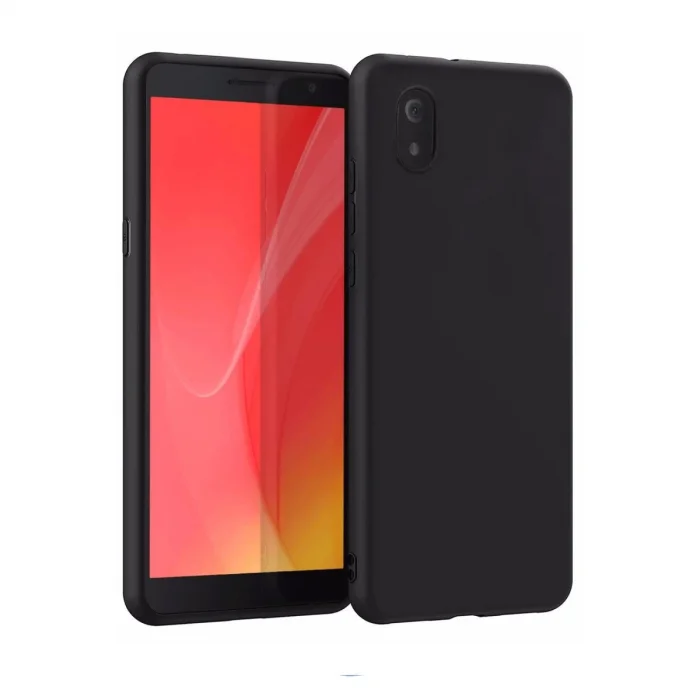 BUĞZ Tcl L7 Kılıf First Silikon - Siyah