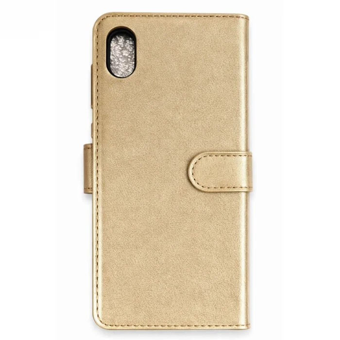 BUĞZ Tcl L7  Trend S Plus Kapaklı Kılıf - Gold