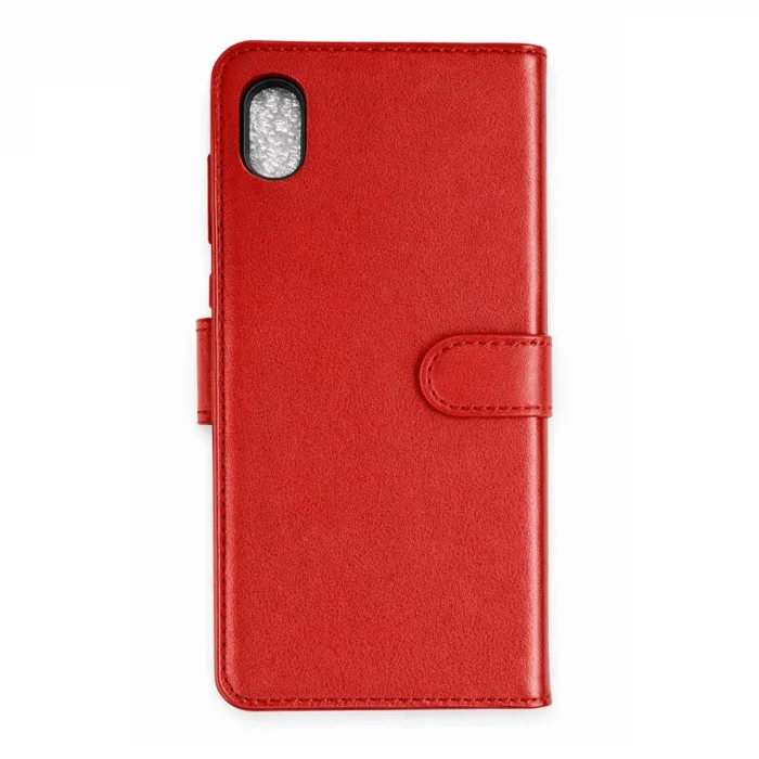 BUĞZ Tcl L7  Trend S Plus Kapaklı Kılıf - Kırmızı