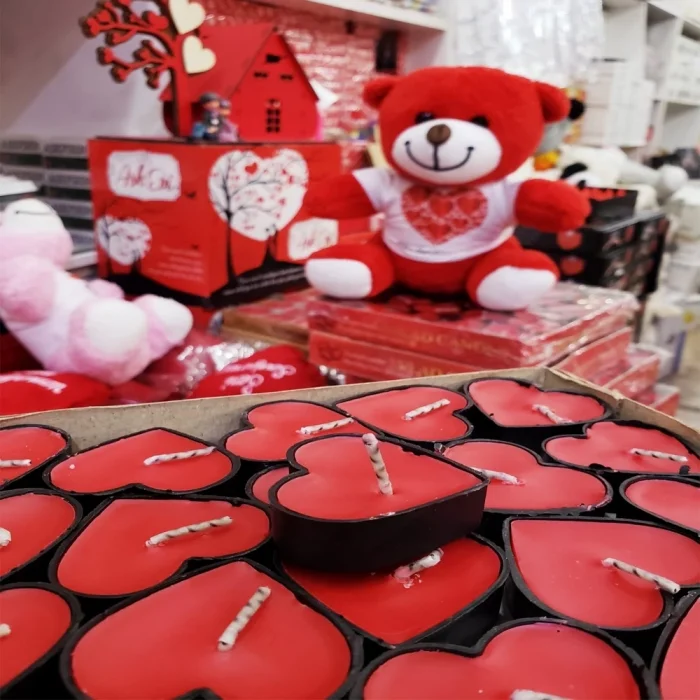 BUĞZ Tealight Kalp Mum