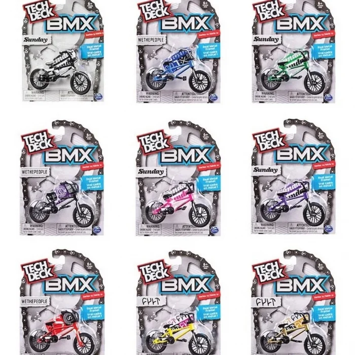 BUĞZ Tech Deck BMX Bisiklet SPM-6028602 - 1 Adet Stokta Olan Gönderilir