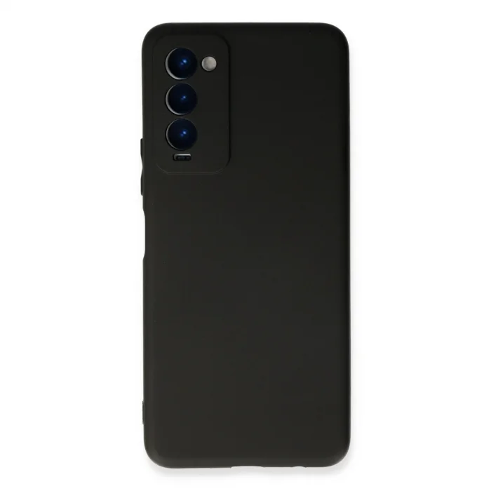 BUĞZ Tecno Camon 18 Kılıf First Silikon - Siyah