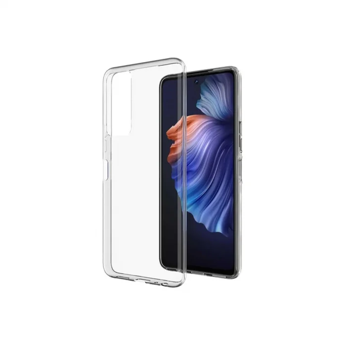 BUĞZ Tecno Camon 18 Kılıf Lüx Şeffaf Silikon