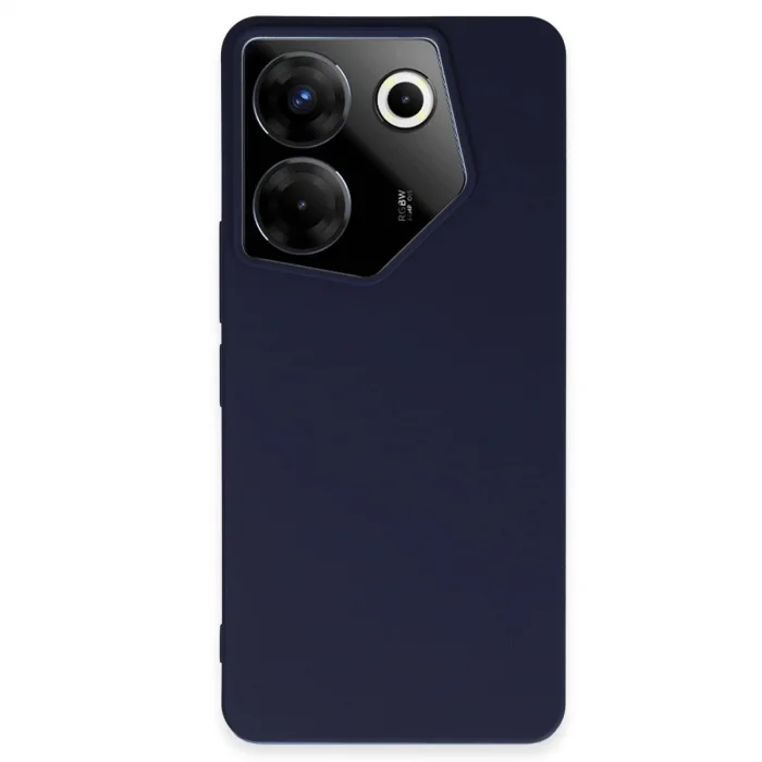 BUĞZ Tecno Camon 20 Pro 5g Kılıf First Silikon - Lacivert