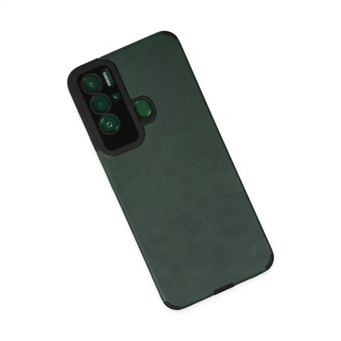 BUĞZ Tecno Pova Neo Kılıf Loop Deri Silikon - Yeşil
