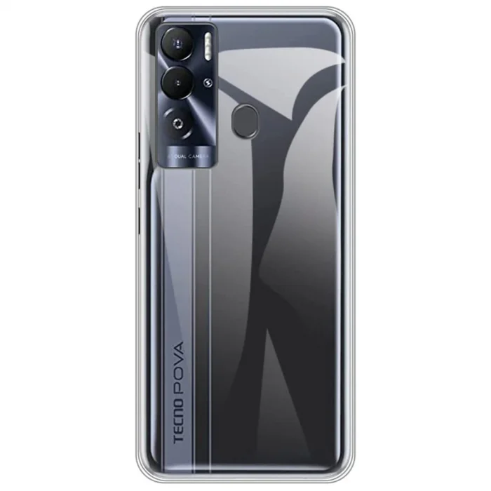 BUĞZ Tecno Pova Neo Kılıf Lüx Şeffaf Silikon