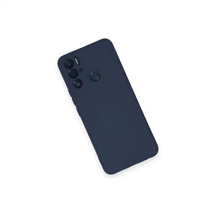BUĞZ Tecno Pova Neo Kılıf Nano İçi Kadife Silikon - Lacivert