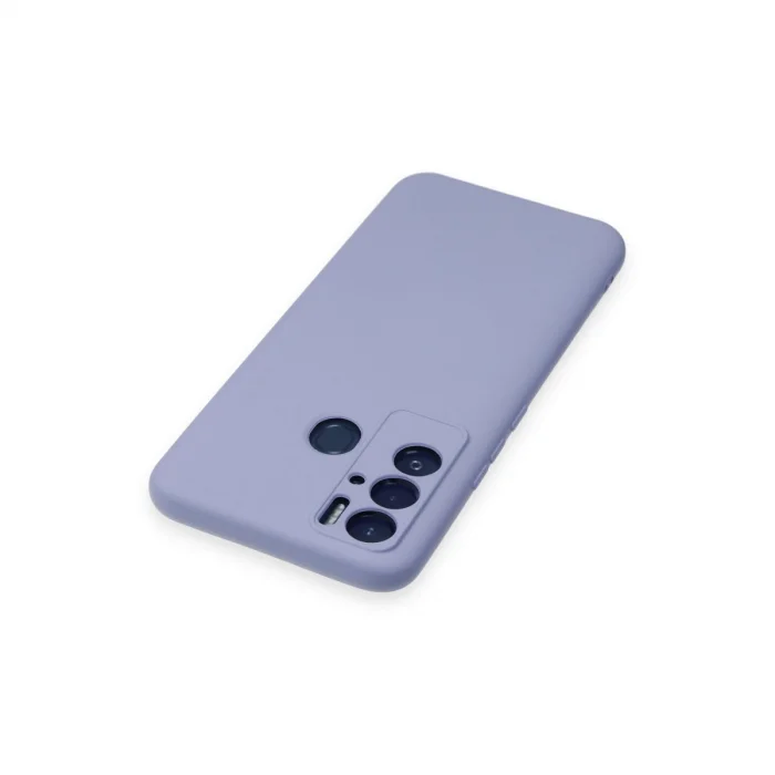 BUĞZ Tecno Pova Neo Kılıf Nano İçi Kadife Silikon - Lila