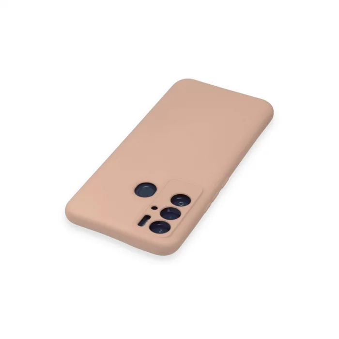 BUĞZ Tecno Pova Neo Kılıf Nano İçi Kadife Silikon - Pudra